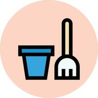 Mop Vector Icon Design Illustration