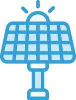 Solar Panel Vector Icon Design Illustration