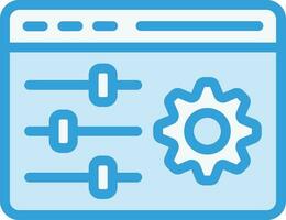 Configuration Vector Icon Design Illustration