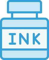 Ink Vector Icon Design Illustration