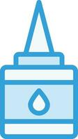 Liquid Glue Vector Icon Design Illustration