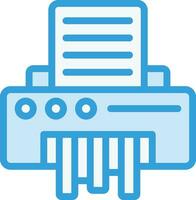 Paper Shredder Vector Icon Design Illustration