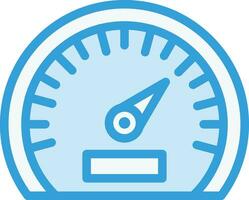 Speedometer Vector Icon Design Illustration