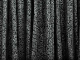 close up curtain texture background. photo