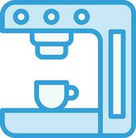 Coffee Machine Vector Icon Design Illustration