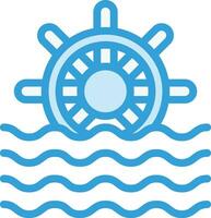 Water Mill Vector Icon Design Illustration