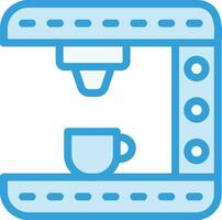 Coffee Machine Vector Icon Design Illustration