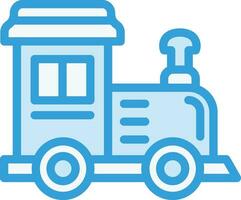 Train toy Vector Icon Design Illustration