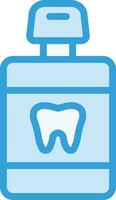 Mouthwash Vector Icon Design Illustration