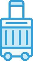 Luggage Vector Icon Design Illustration