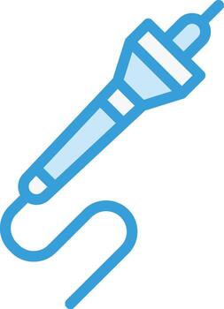 Pyrography Vector Icon Design Illustration