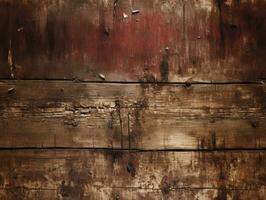 Wood floor texture background, seamless pattern, Generative AI photo