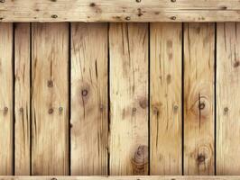 Wood floor texture background, seamless pattern, Generative AI photo