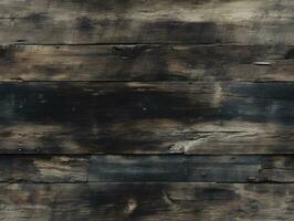 Wood floor texture background, seamless pattern, Generative AI photo