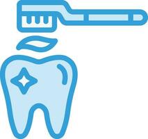 Teeth Cleaning Vector Icon Design Illustration