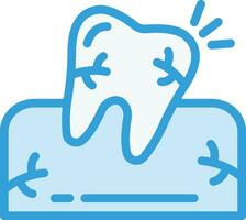 Wisdom Tooth Vector Icon Design Illustration