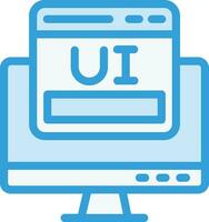 User interface Vector Icon Design Illustration