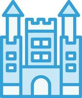 Castle Vector Icon Design Illustration