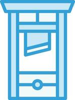 Guillotine Vector Icon Design Illustration