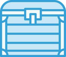 Treasure box Vector Icon Design Illustration