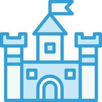 Castle Vector Icon Design Illustration