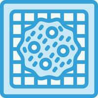 Waffle Vector Icon Design Illustration