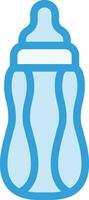 Baby Bottle Vector Icon Design Illustration
