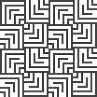 black and white geometric pattern, abstract geometric seamless pattern. black and white squares, mosaic, modern stylish texture, monochrome trellis, wallpaper, backdrop, wrapping, vector illustration