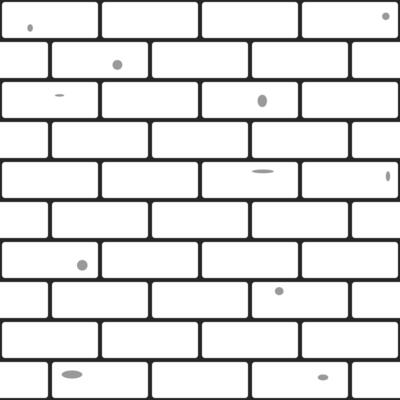 white brick wall, brick wall pattern seamless, masonry wall texture, grunge plaster structure, white brick block cladding, ceramic tile, for kitchen, bathroom wall, vector illustration