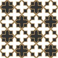 abstract golden seamless pattern, golden white and black color, plus shape, luxury texture for backdrop, background, wallpaper, carpet, tile, vector illustration