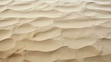 texture wallpaper of Fine beach sand in the summer sun, Generative AI photo