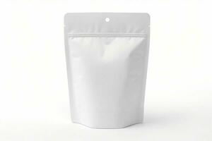 AI generated Packaging pouch mockup. AI Generative Pro Photo