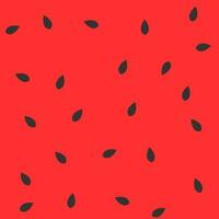 Ripe Red Watermelon texture with seeds. Colorful juicy summer tropical background vector