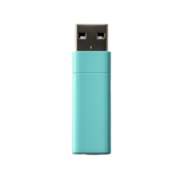 AI generated usb flash drive isolated on transparent background PNG image