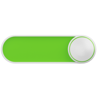 switch on button 3d illustration png