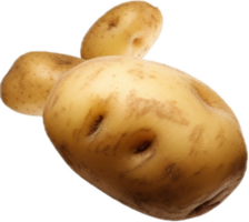 ai generado que cae Fresco patatas png