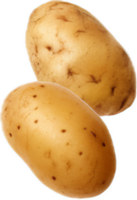 ai gegenereerd vallend vers aardappelen PNG