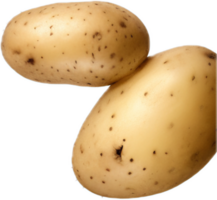 ai generado que cae Fresco patatas png