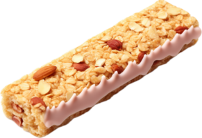 ai généré fraise avoine et écrou bar png