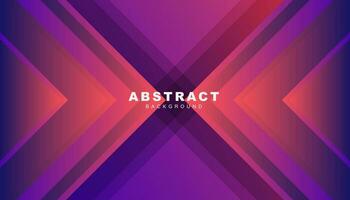 Abstract gradient purple blue background with arrow shapes. vector