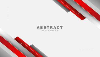 Abstract template red and gray curve on white background. Technology concept vector