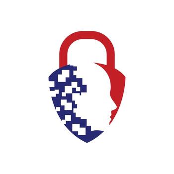 data key security logo template, data key security logo element, data key security vector