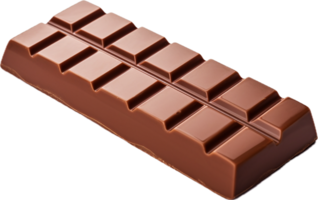 ai gerado chocolate Barra com caramelo o preenchimento png