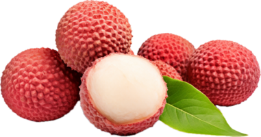 Lychee png with AI generated.