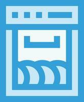 Dishwashing Vector Icon Design Illustration