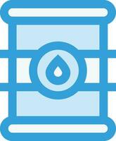 Oil Barrel Vector Icon Design Illustration