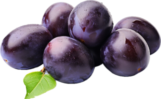 Plums png with AI generated.