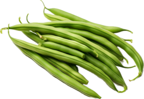 String beans png with AI generated.