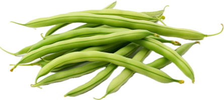 String beans png with AI generated.