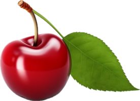 Cherry png with AI generated.